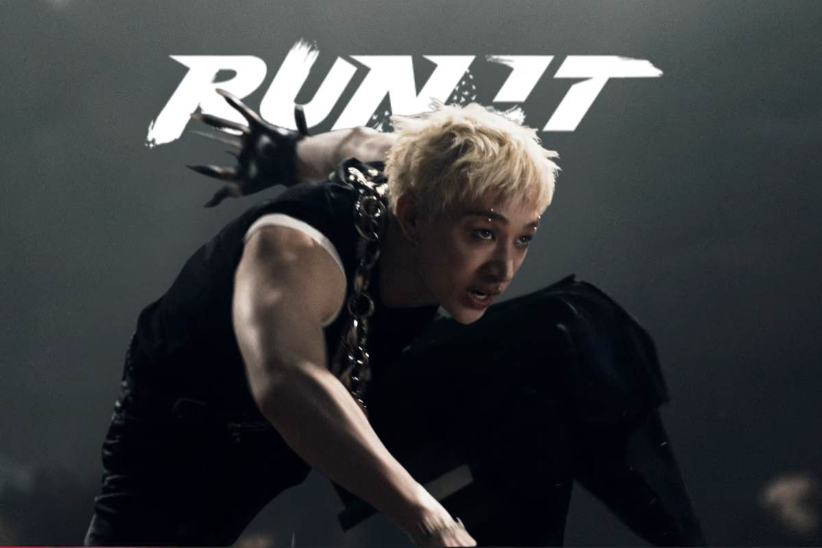 stray kids run it bang chan